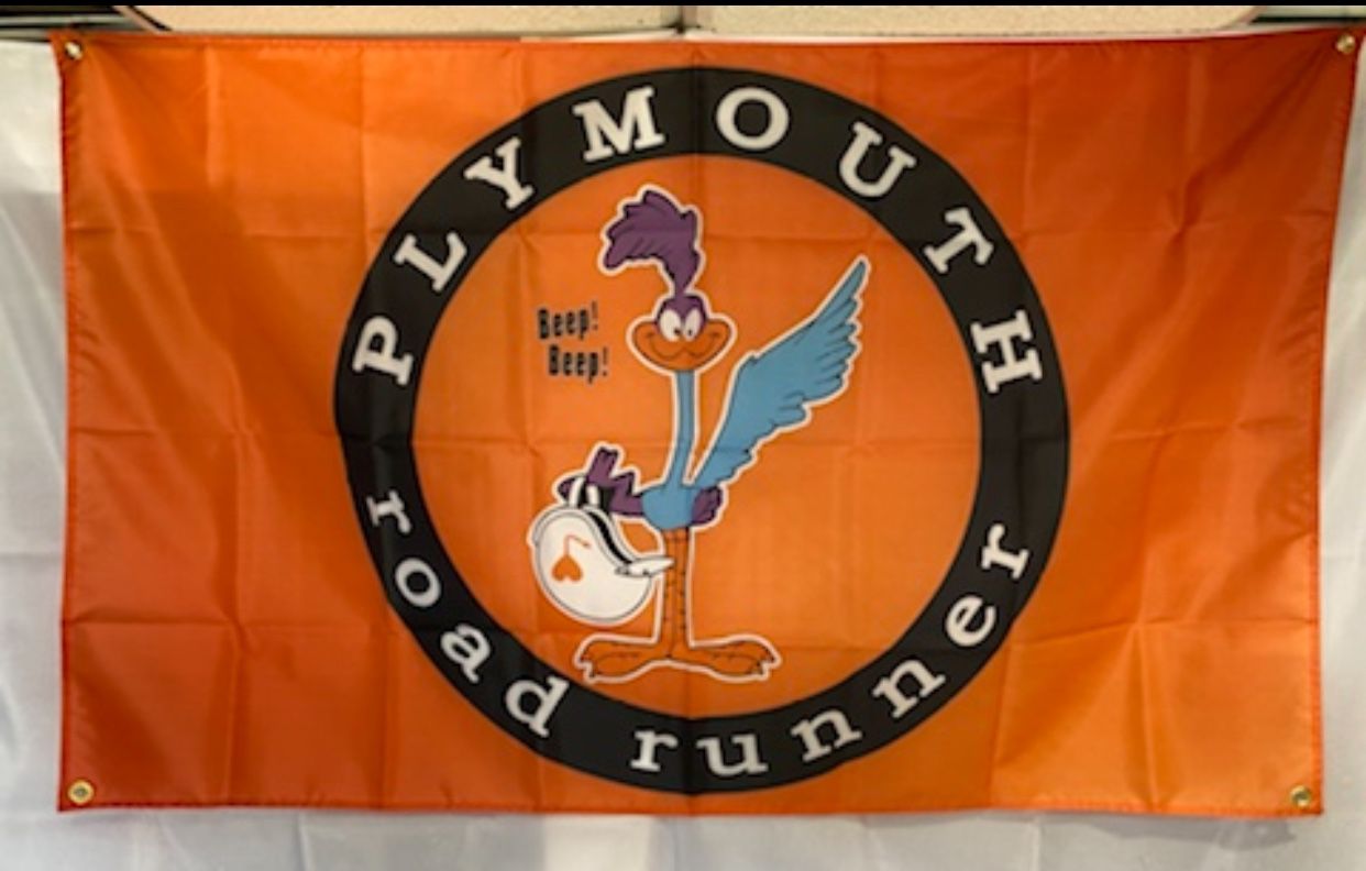 Plymouth Road Runner Wall Flag (3’x5’)