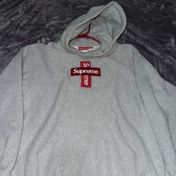 supreme cross box logo