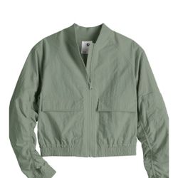 Olive Bomber Jacket