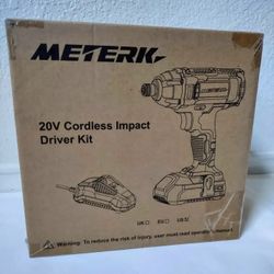 New Cordless Impact Driver w/ Battery & Charger!