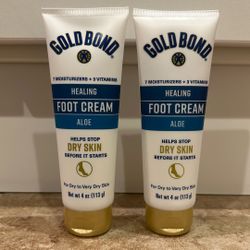 Gold Bond foot cream 4 oz: $4 each 