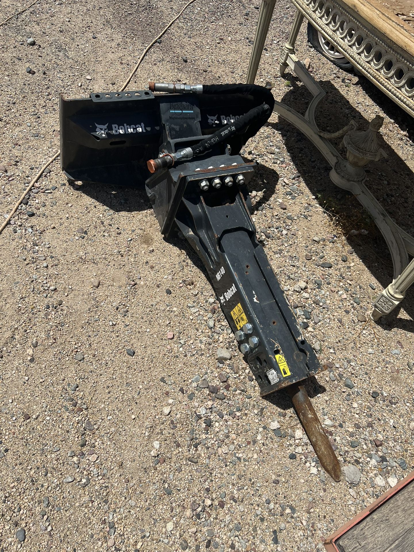 2020 Bobcat NB140 Hydraulic Nitrogen Breaker Hammer