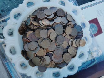 500 Lincoln cent fon 1909to1958