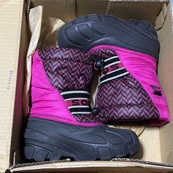SOREL SNOWBOOT Kids Toddler Size 10 Pre Own 