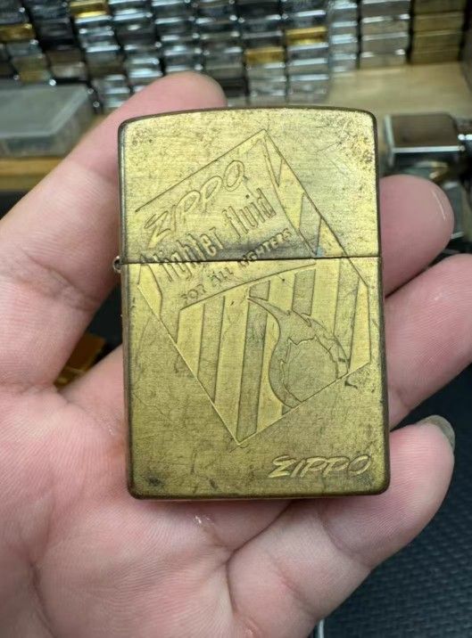 1999 E-Month Zippo Japanese Edition Flat Bottom (No Inner)
