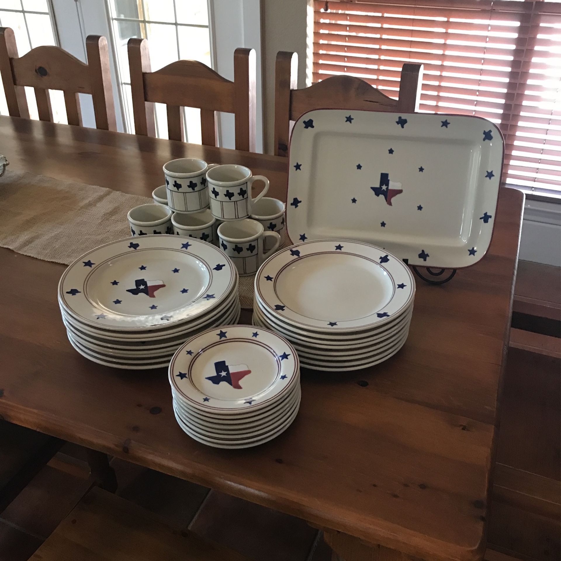 Hartstone Pottery Texas Dishes