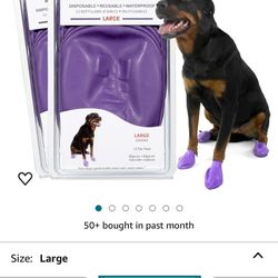 rubber dog shoes 