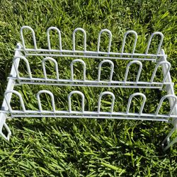 9 Pair Plastic Shoe Rack Shoe Holder Shoe Organizer 