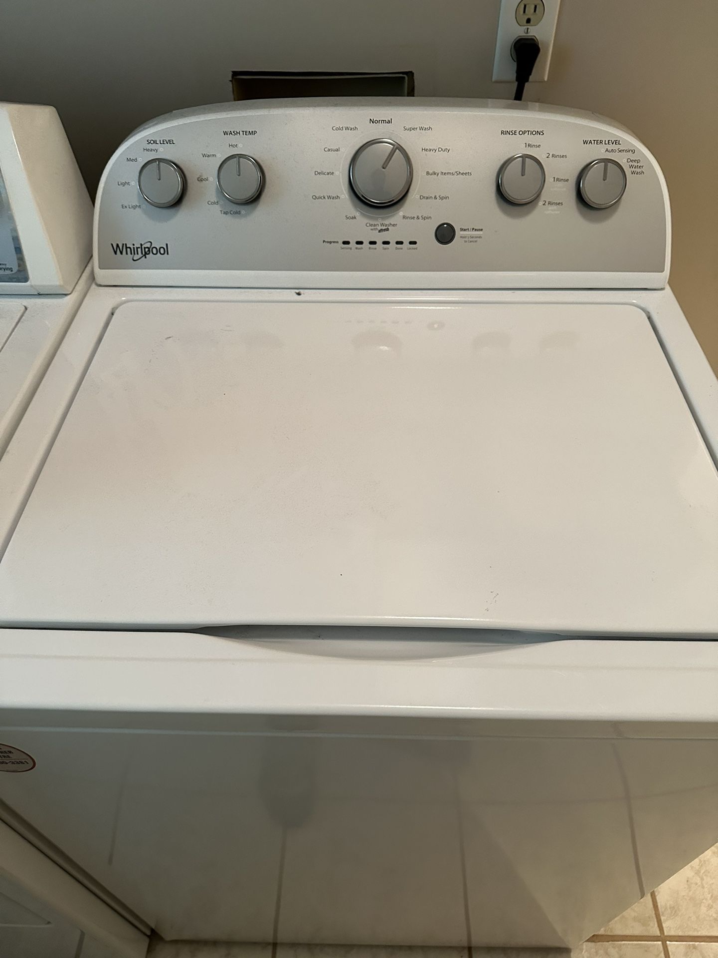 Whirlpool Washer