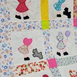 Baby Quilt Blanket (Used Like New) 50x60
