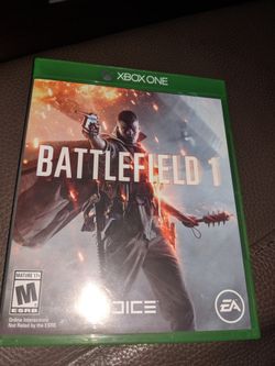 Xbox one battlefield 1 game
