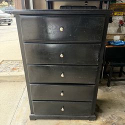 Dresser drawer 5 wood storage bedroom garage living room