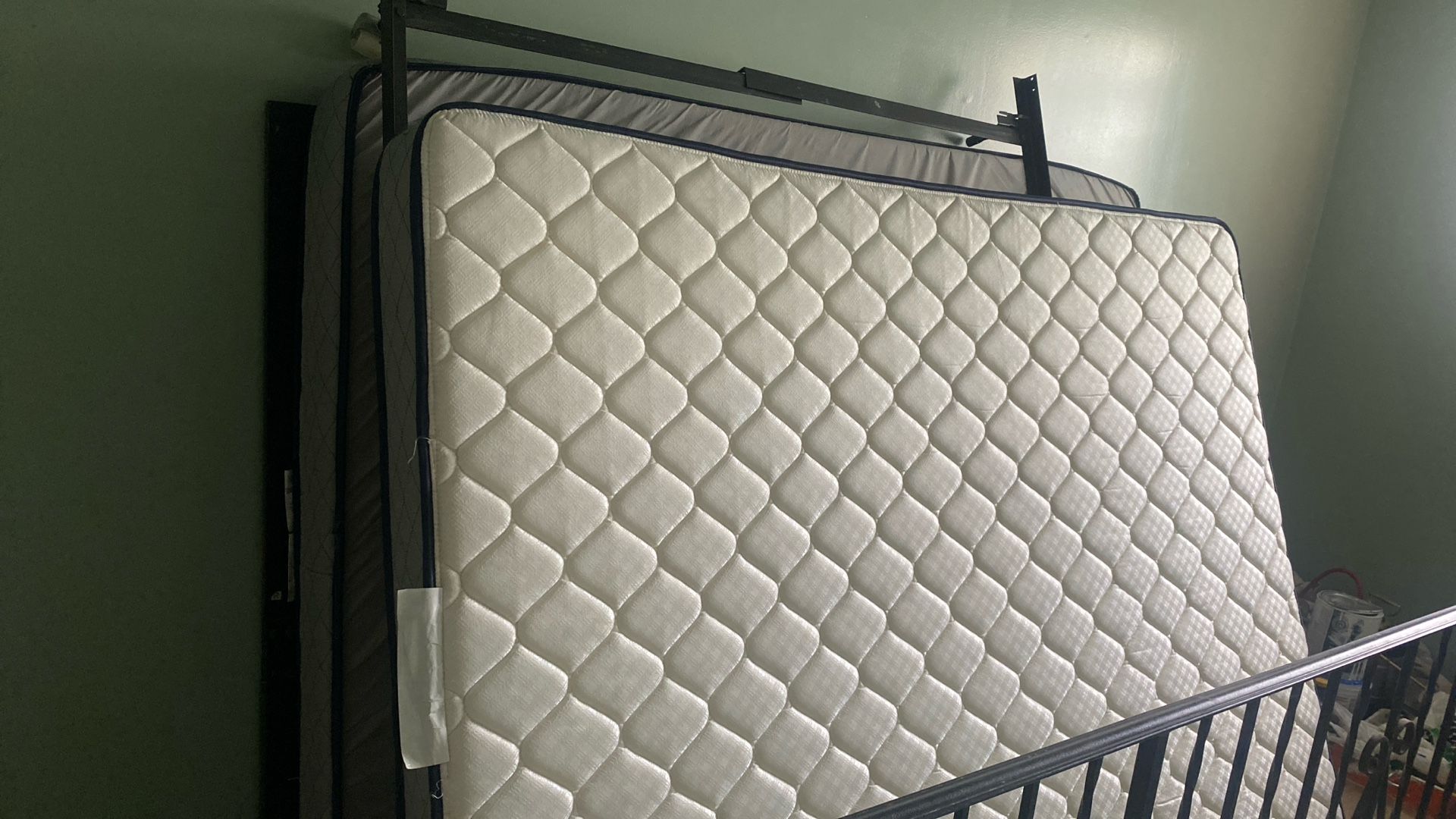 Queen Size Mattresses, Box spring, And Free Frame
