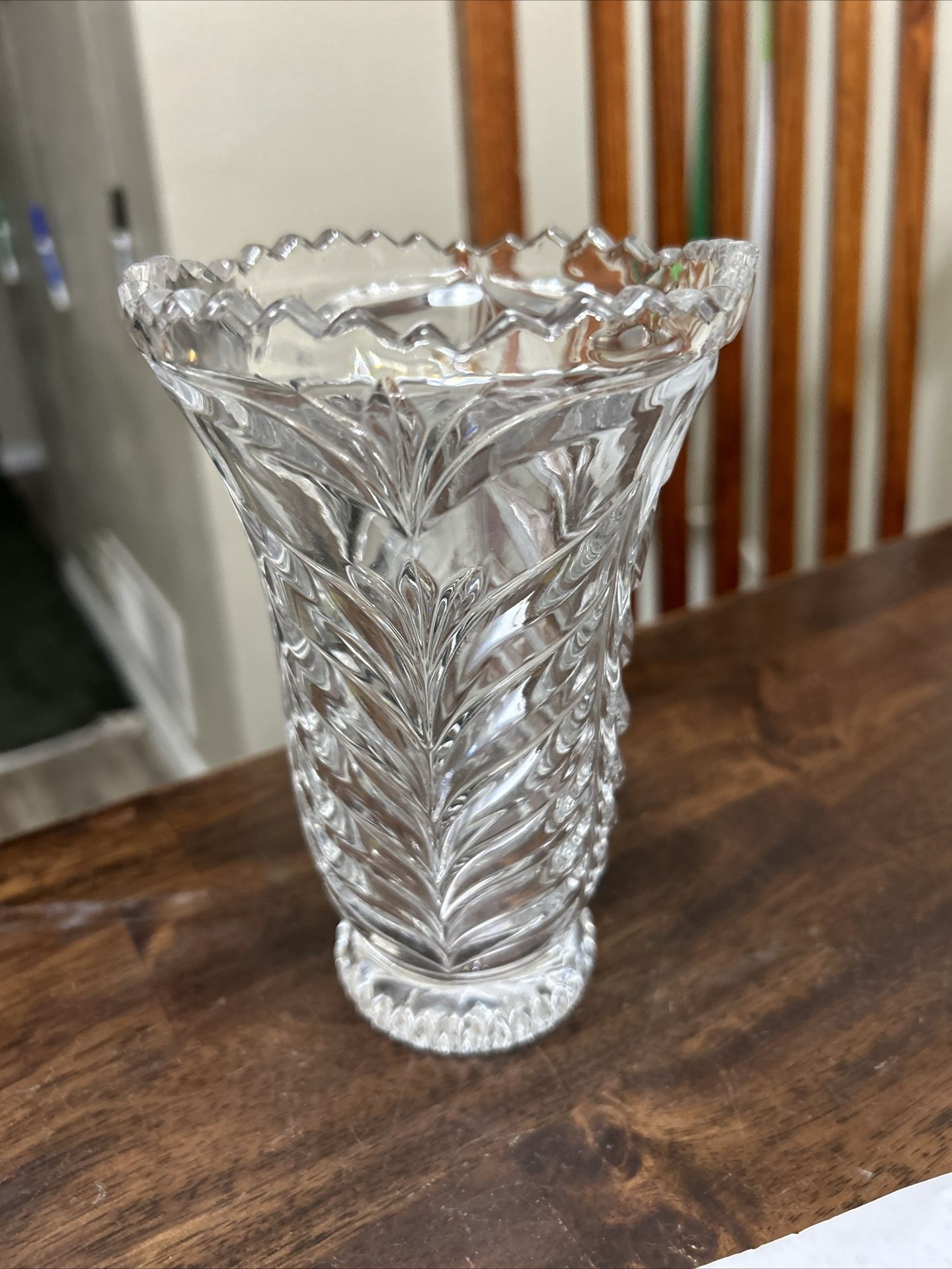 Lead Crystal 24% Vase