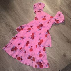 Girls Floral Dress