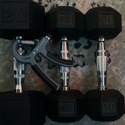 Weights And Grip Strength Tool 