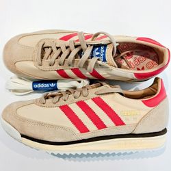 Adidas SL 72 RS Magic Beige/Pure Ruby/Sand Strata. US 9 EU 42 2/3. New-no Box.