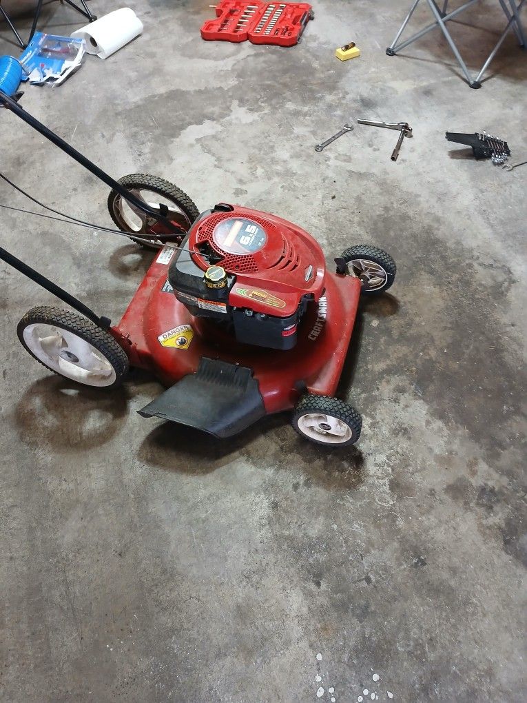 Push Mower For Sale Runs Great 