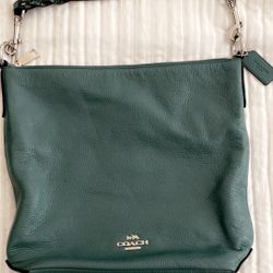 Coach Teal Abby Shoulder Bag