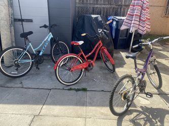 3 bikes for sale all in readily good condition