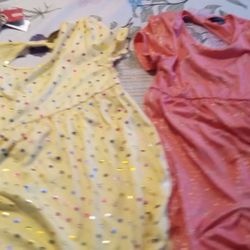Beautifull Two New Dresses Size 6 And 6x