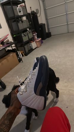 Air Jordan 12s retro GS french blue 5.5y size