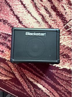 Black star guitar amp