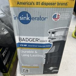 InSinkErator Badger 100, 1/3 HP Continuous Feed Kitchen Garbage