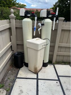 Water Softener System - Clack - Salt and Pot Perm Tanks