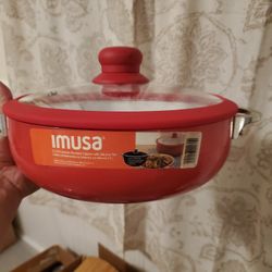 Beautiful Red Pot / Caldero