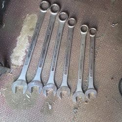 Big open and wrenches