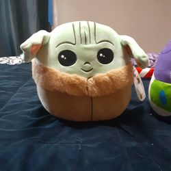 Baby Yoda And Buzz Lightyear Squishmallows
