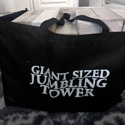Giant Jumbling Blocks Tower