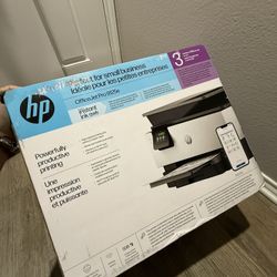 HP OfficeJet Pro 9125e Wireless All-in-One Color Inkjet Printer, Print, scan, copy, fax, ADF, Duplex printing best-for-office, 3 month Instant Ink tri