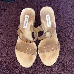 Steve Madden Leather Heels 