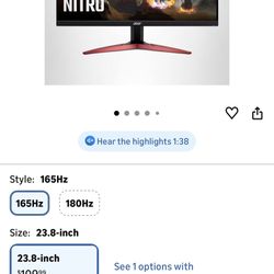 Two Monitors And One Monitor Arm 