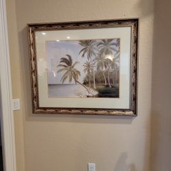 Framed Palm Art Print