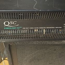 Qsc 9.0 Amplifier $1500