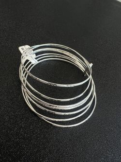 Silver 7day Bangles