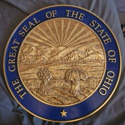 State Seal of Ohio – Authentic Government Office Piece (2011)