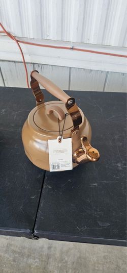 Copper Stovetop Whistling Tea Kettle