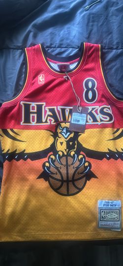 Atlanta Hawks Steve Smith Throwback Jersey