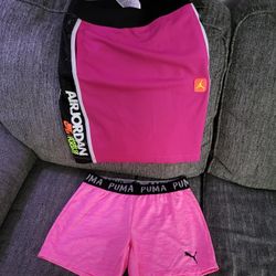 New Jordan Dress And Puma Shorts. Both Size 12/14. Never Worn