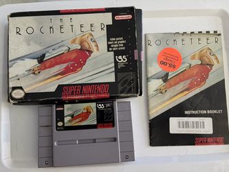 The Rocketeer SNES Complete in Box