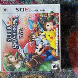 Super Smash Bros 3ds