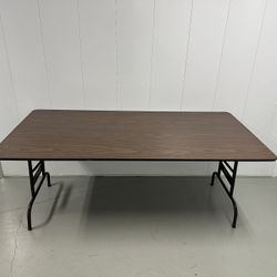 6’ Oversized Folding Table - 72”x36”