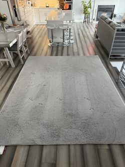 Grey Área Rug