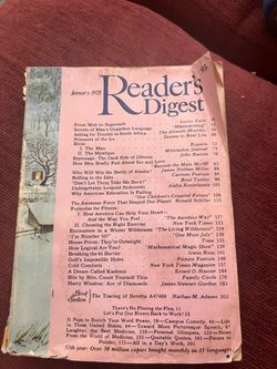 Reader’s Digest January  1978