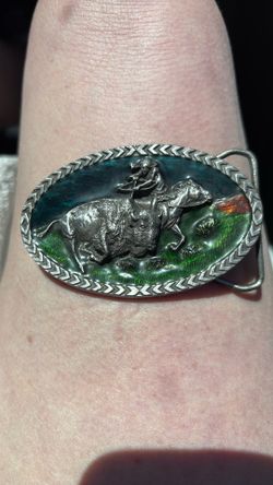 1984 belt buckle