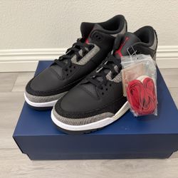 Air Jordan 3 x Levi’s Black and White Size M13 / W14.5 